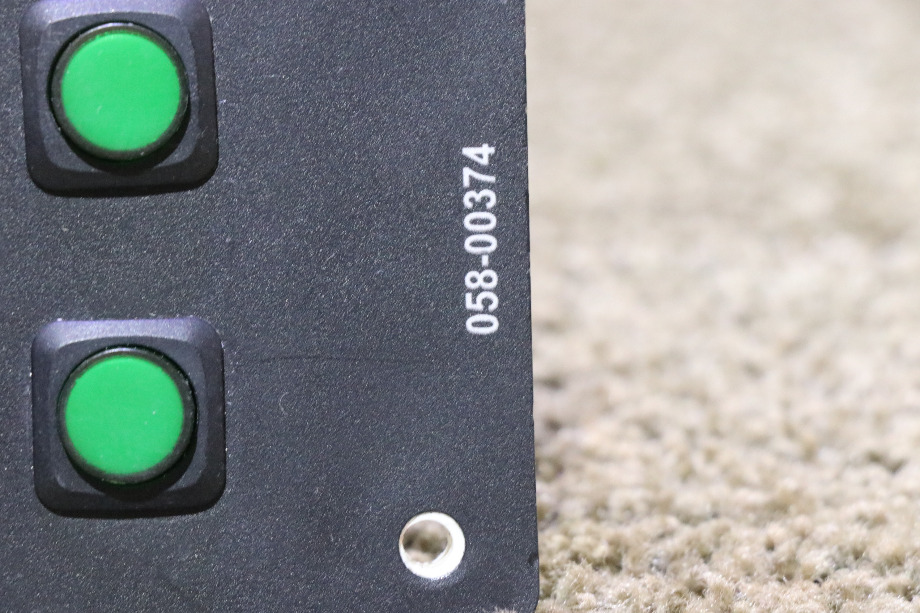 USED MOTORHOME DASH AC 058-00374 CONTROL PANEL FOR SALE RV Components 
