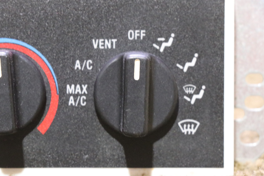 USED RV201106 EVANS TEMPCON DASH AC CONTROL PANEL RV PARTS FOR SALE RV Components 