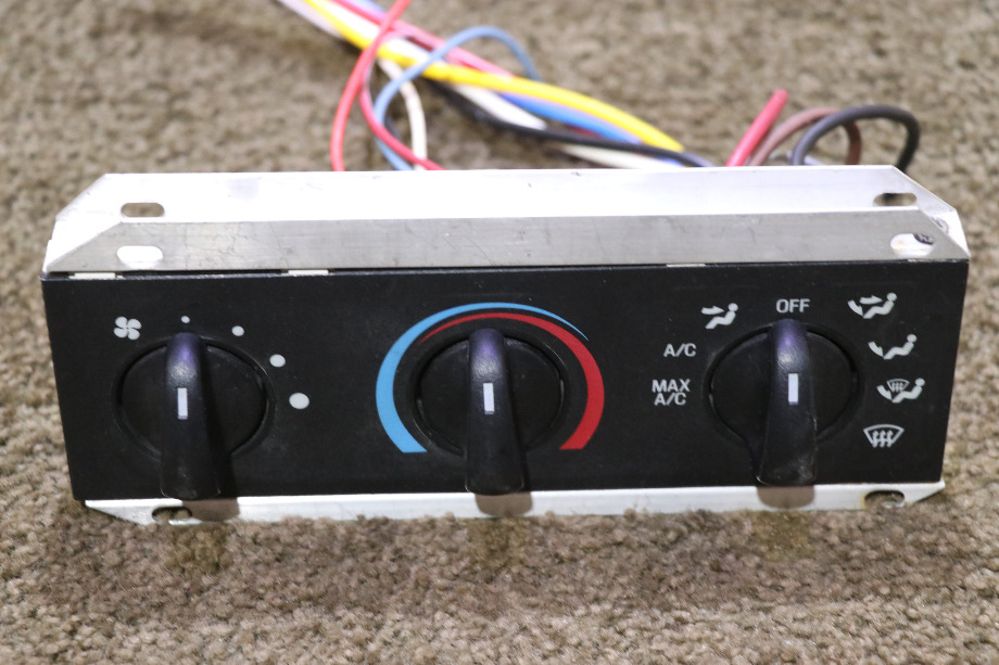 USED FORD DASH AC CONTROL PANEL F57H-19C733-AB RV/MOTORHOME PARTS FOR SALE RV Components 