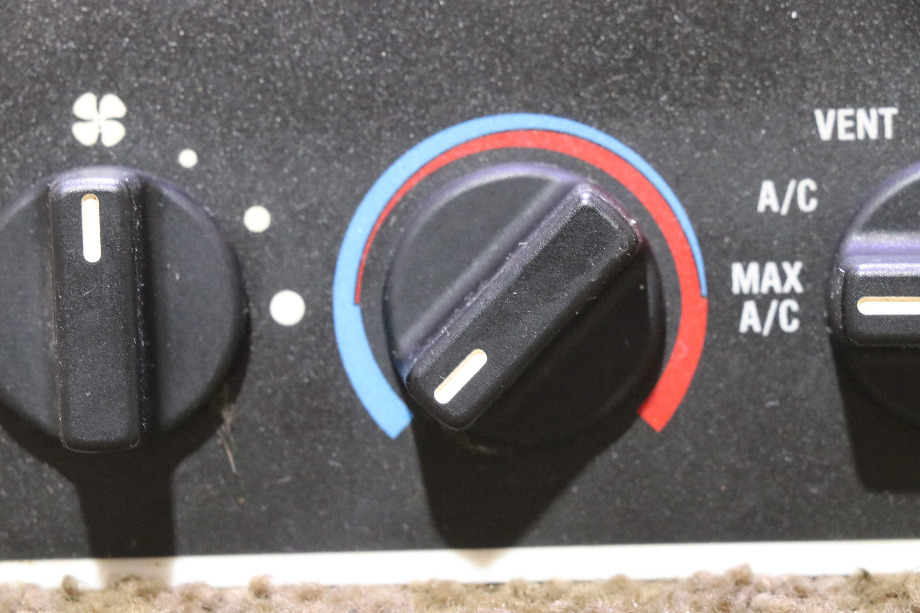 USED RV RV201474 EVANS TEMPCON DASH AC CONTROL PANEL FOR SALE RV Components 