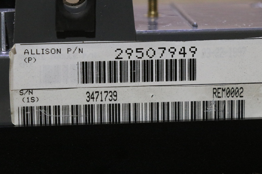 USED 29507949 ALLISON TRANSMISSION SHIFT SELECTOR RV PARTS FOR SALE RV Components 