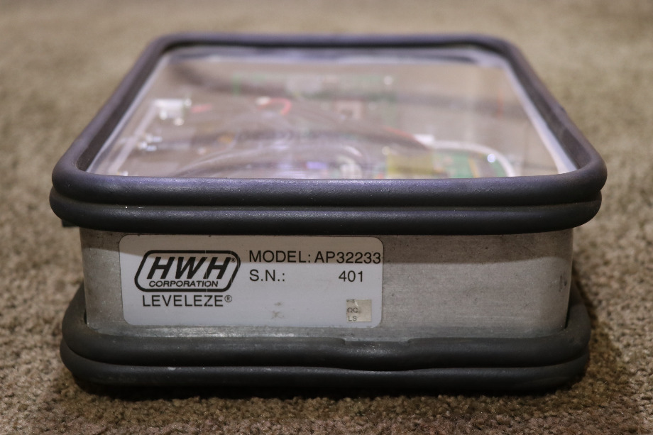 USED MOTORHOME HWH AP32233 LEVELEZE CONTROL BOX FOR SALE RV Components 