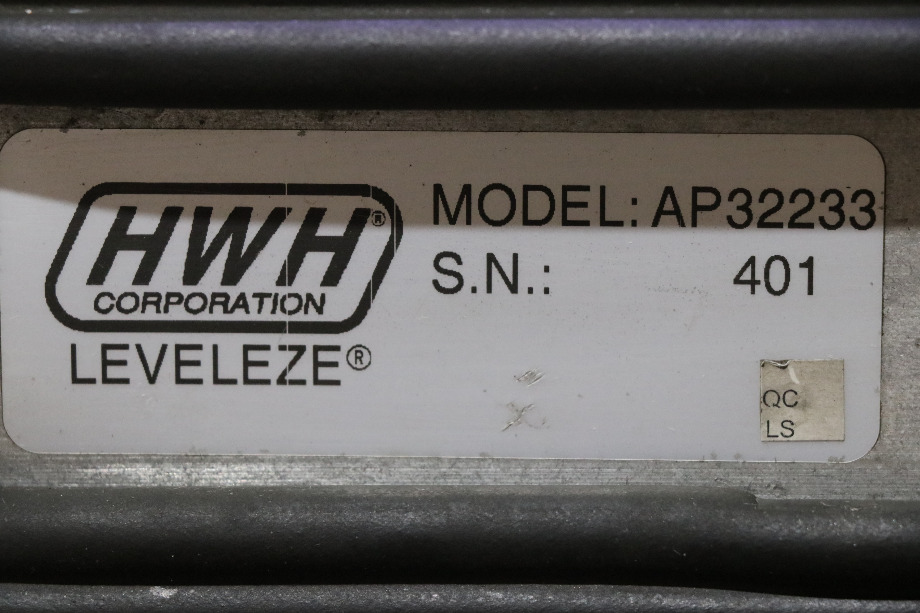 USED MOTORHOME HWH AP32233 LEVELEZE CONTROL BOX FOR SALE RV Components 