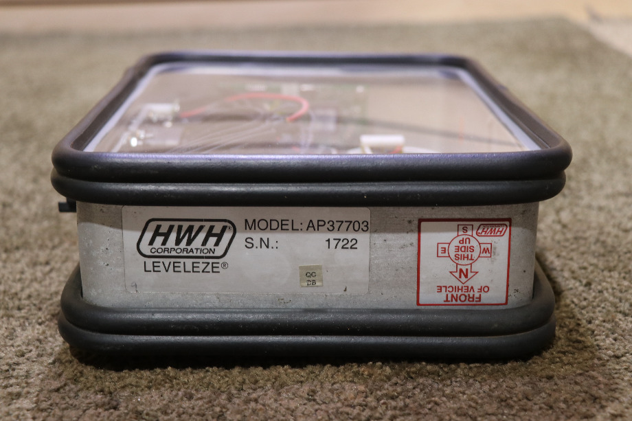 USED RV/MOTORHOME HWH LEVELEZE CONTROL BOX AP37703 FOR SALE RV Components 