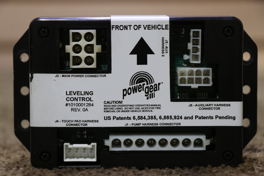 USED MOTORHOME POWER GEAR 1010001284 LEVELING CONTROL MODULE FOR SALE RV Components 