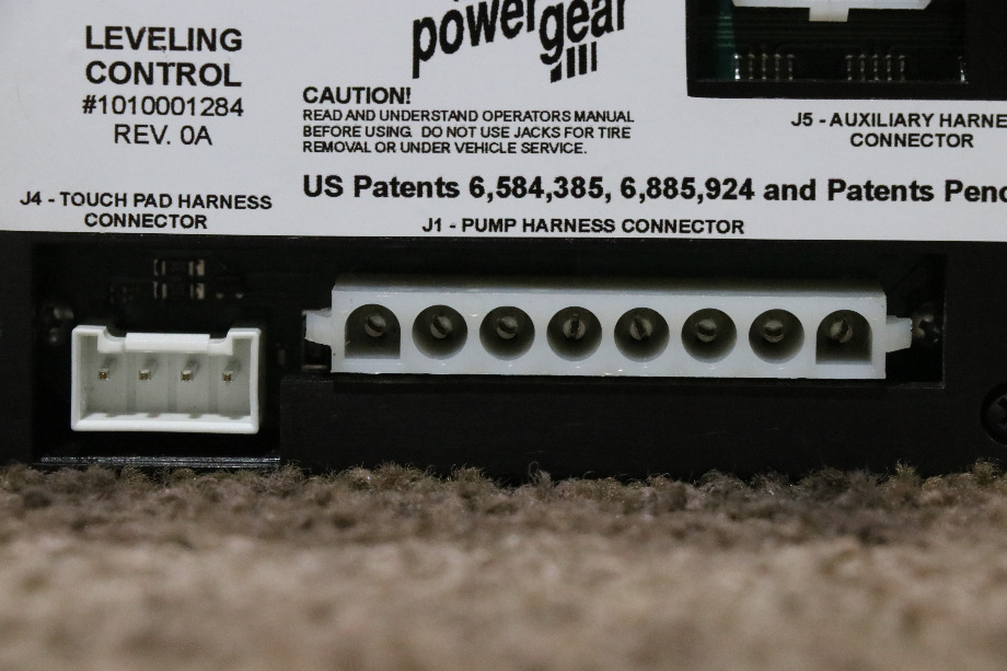USED MOTORHOME POWER GEAR 1010001284 LEVELING CONTROL MODULE FOR SALE RV Components 