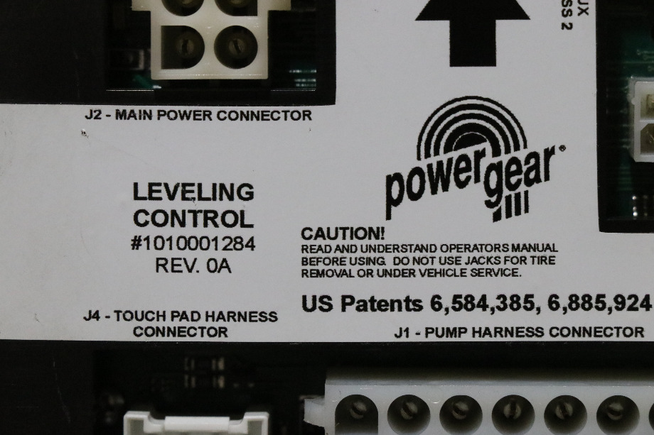 USED MOTORHOME POWER GEAR 1010001284 LEVELING CONTROL MODULE FOR SALE RV Components 