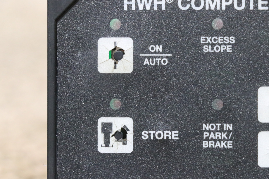 USED HWH AP23304R4 COMPUTERIZED LEVELING TOUCH PAD MOTORHOME PARTS FOR SALE RV Components 