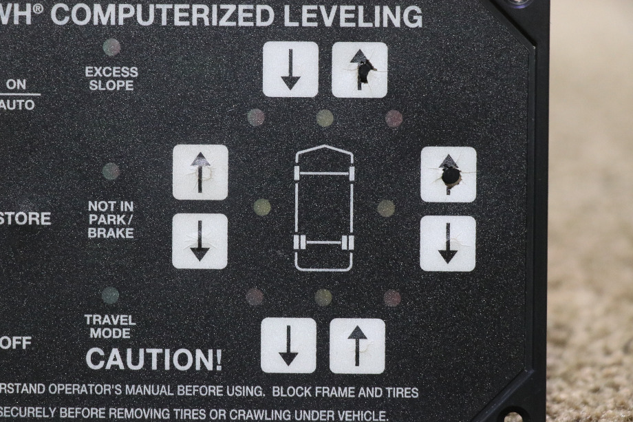 USED HWH AP23304R4 COMPUTERIZED LEVELING TOUCH PAD MOTORHOME PARTS FOR SALE RV Components 
