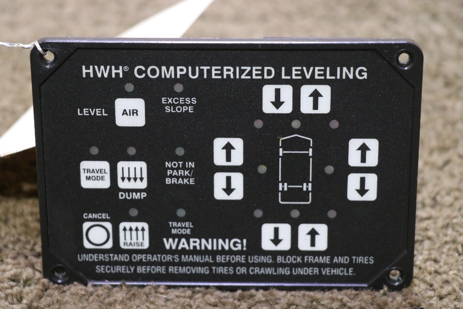 USED HWH COMPUTERIZED LEVELING TOUCH PAD AP22703 RV/MOTORHOME PARTS FOR SALE RV Components 