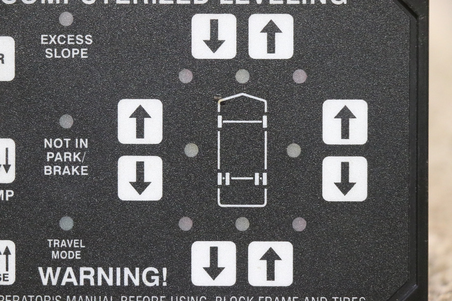 USED HWH COMPUTERIZED LEVELING TOUCH PAD AP22703 RV/MOTORHOME PARTS FOR SALE RV Components 