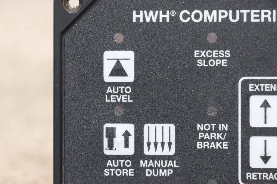 USED RV AP39650 HWH COMPUTERIZED LEVELING TOUCH PAD FOR SALE RV Components 