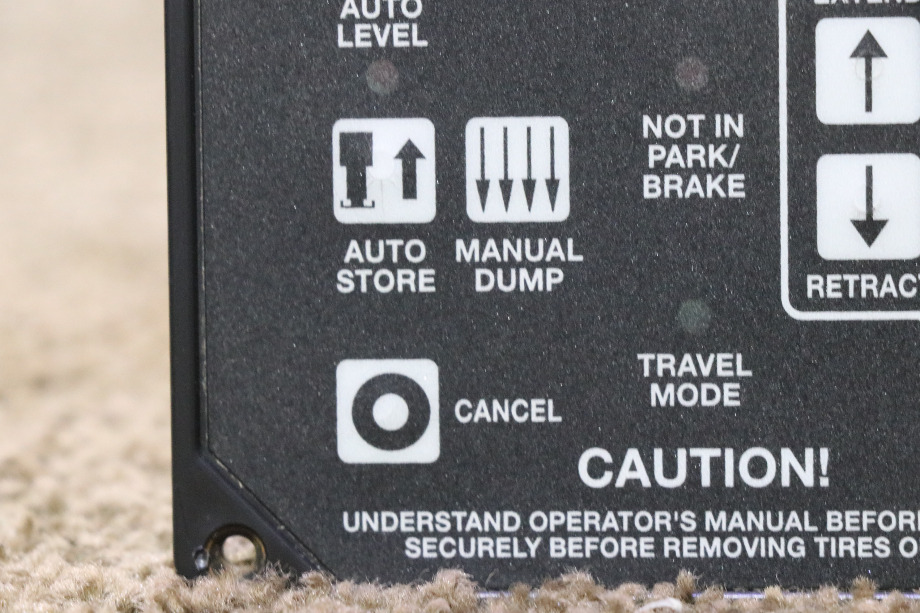 USED RV AP39650 HWH COMPUTERIZED LEVELING TOUCH PAD FOR SALE RV Components 