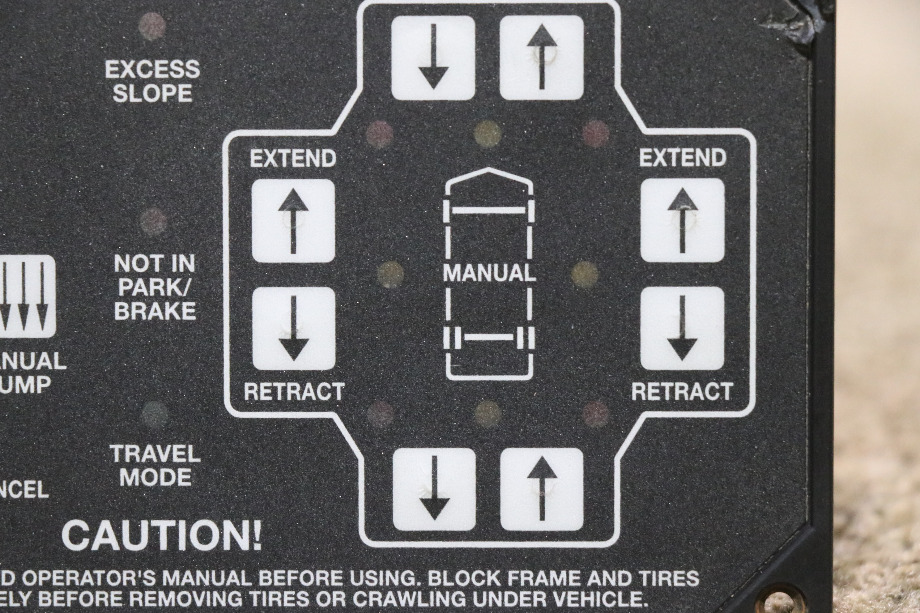 USED RV AP39650 HWH COMPUTERIZED LEVELING TOUCH PAD FOR SALE RV Components 