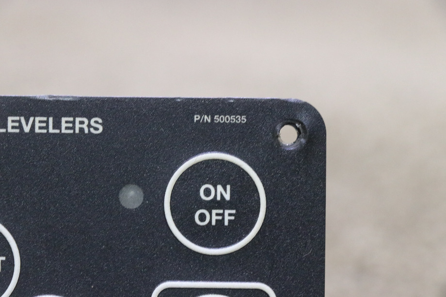 USED RV/MOTORHOME POWER GEAR HYDRAULIC LEVELERS TOUCH PAD 500535 FOR SALE RV Components 