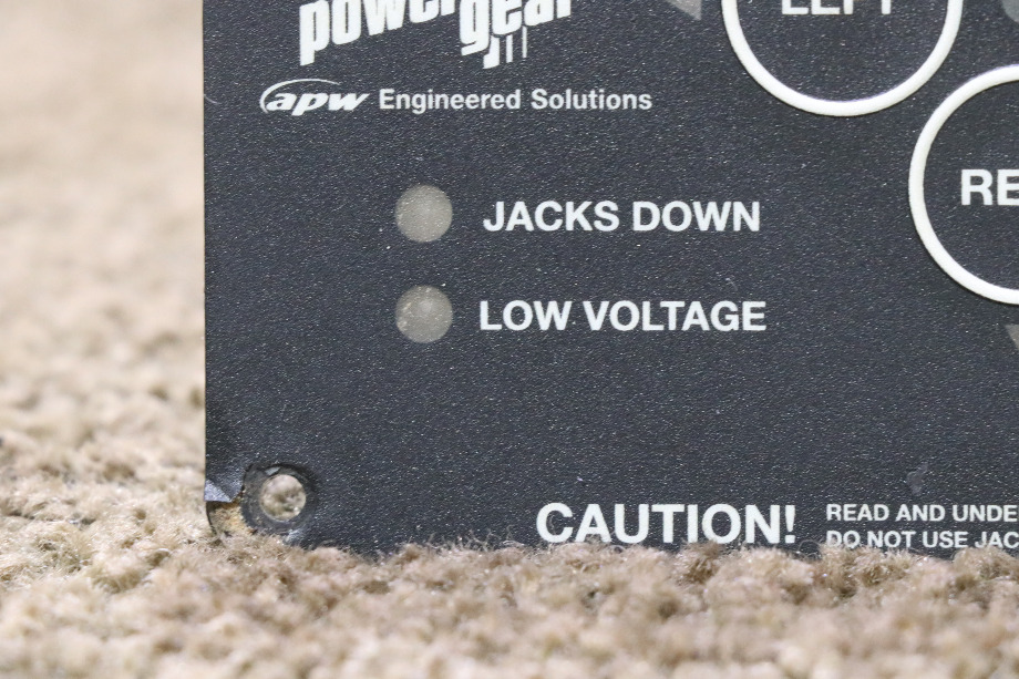 USED RV/MOTORHOME POWER GEAR HYDRAULIC LEVELERS TOUCH PAD 500535 FOR SALE RV Components 