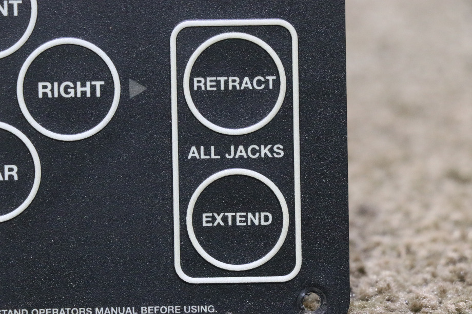 USED RV/MOTORHOME POWER GEAR HYDRAULIC LEVELERS TOUCH PAD 500535 FOR SALE RV Components 