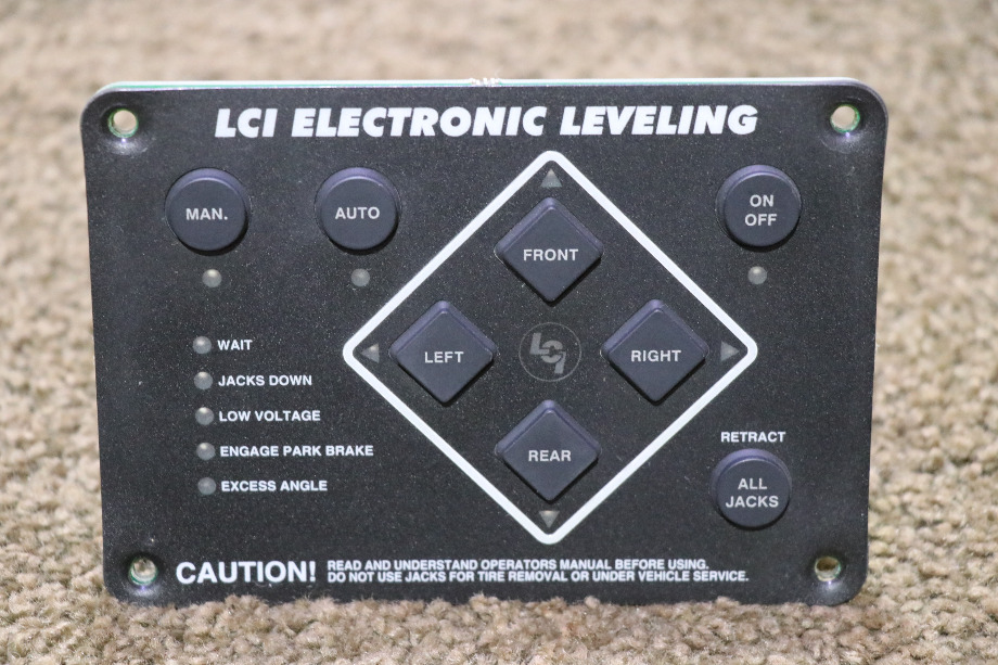 USED 10537D LCI ELECTRONIC LEVELING TOUCH PAD RV PARTS FOR SALE RV Components 
