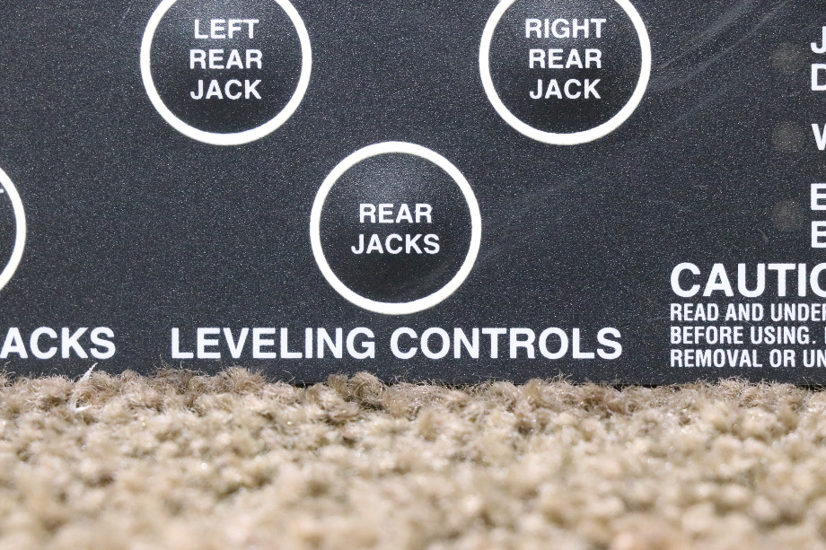 USED POWER GEAR 500731 LEVELING CONTROLS TOUCH PAD MOTORHOME PARTS FOR SALE RV Components 