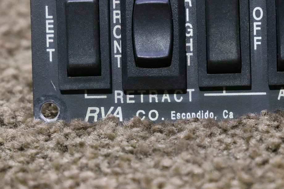 USED RVA JII LEVELING SYSTEM SWITCH PANEL RV/MOTORHOME PARTS FOR SALE RV Components 