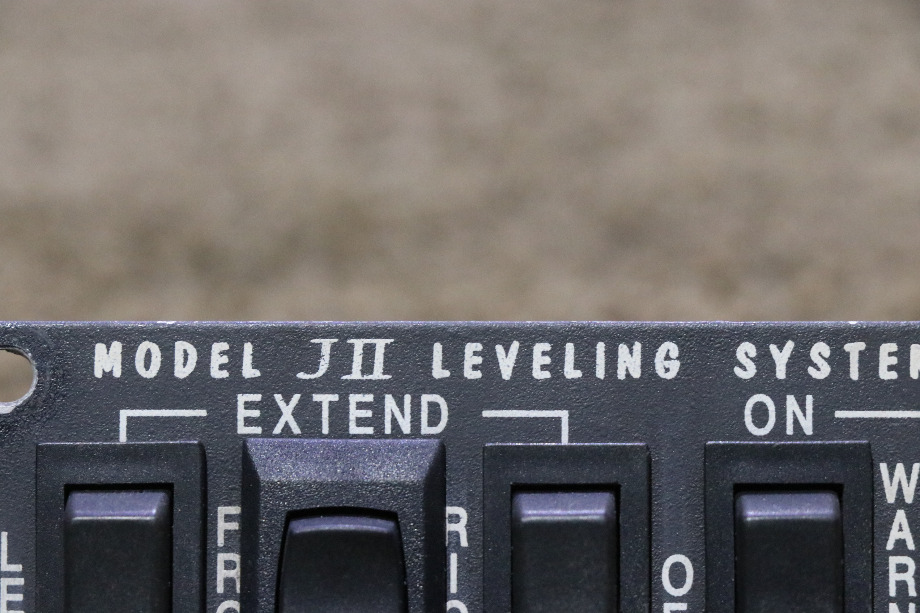 USED RVA JII LEVELING SYSTEM SWITCH PANEL RV/MOTORHOME PARTS FOR SALE RV Components 
