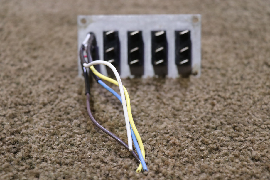 USED RV JII RVA LEVELING SYSTEM SWITCH PANEL FOR SALE RV Components 