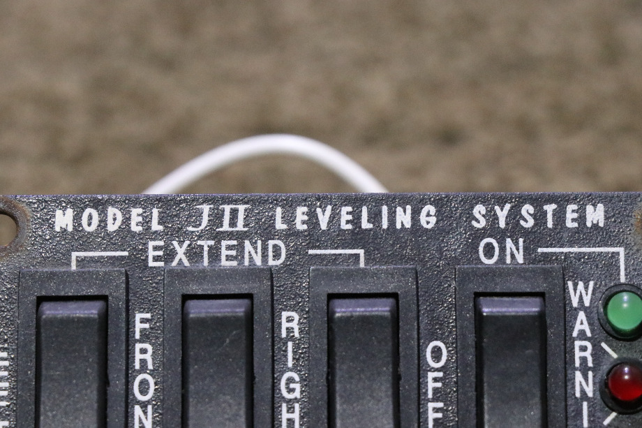 USED RV JII RVA LEVELING SYSTEM SWITCH PANEL FOR SALE RV Components 
