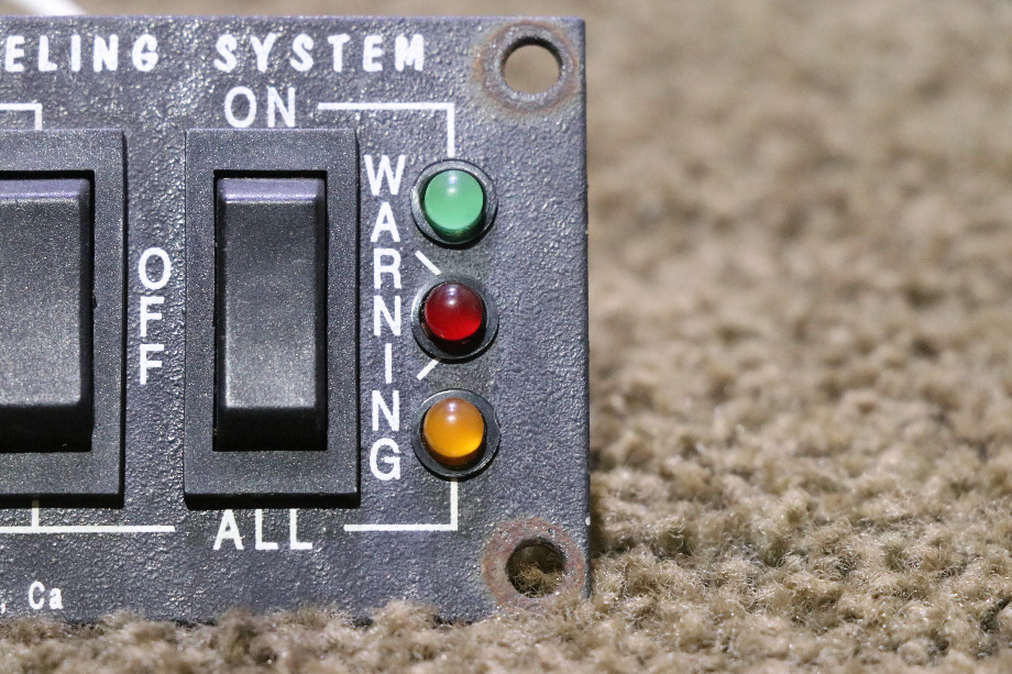 USED RV JII RVA LEVELING SYSTEM SWITCH PANEL FOR SALE RV Components 