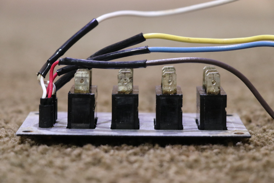 USED RV JII RVA LEVELING SYSTEM SWITCH PANEL FOR SALE RV Components 