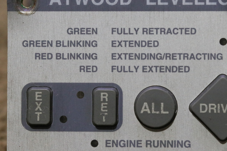 USED MOTORHOME ATWOOD 66273 LEVELEGS TOUCH PAD FOR SALE RV Components 
