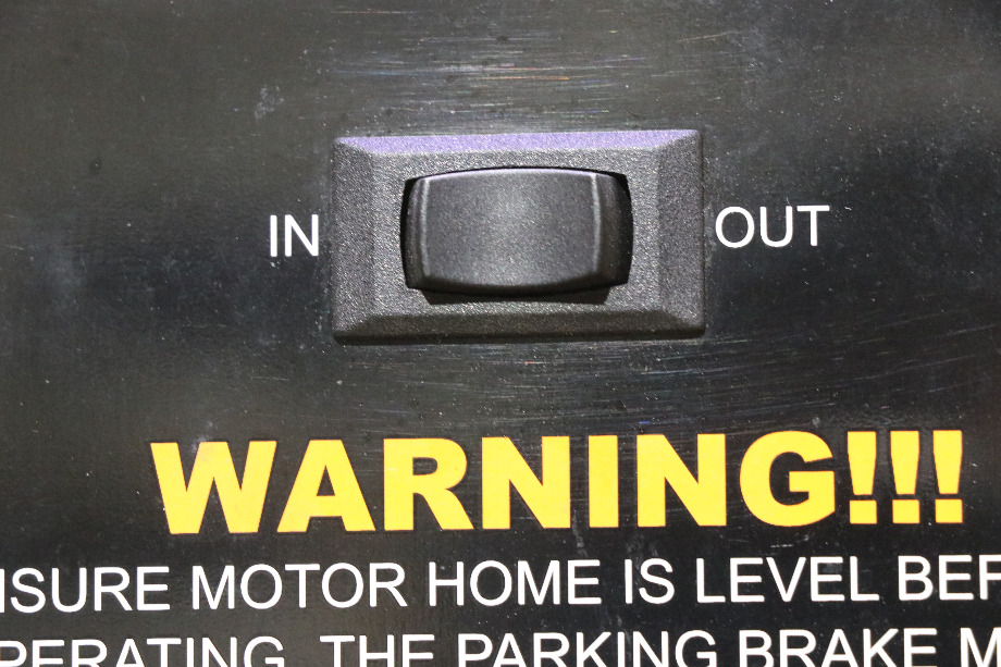 USED RV/MOTORHOME FLEETWOOD SLIDE OUT ROOM EXTENSION SWITCH PANEL FOR SALE RV Components 