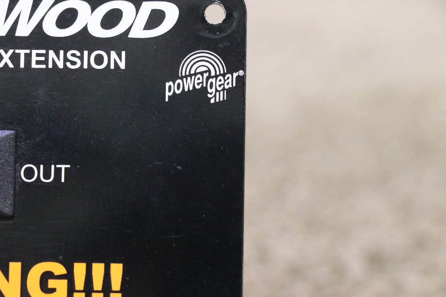 USED RV/MOTORHOME FLEETWOOD SLIDE OUT ROOM EXTENSION SWITCH PANEL FOR SALE RV Components 