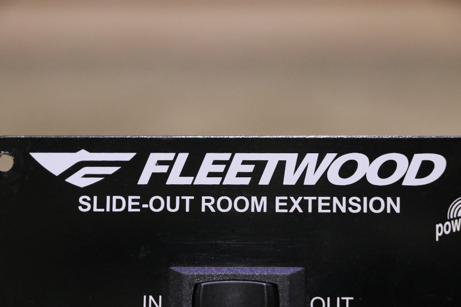 USED RV/MOTORHOME FLEETWOOD SLIDE OUT ROOM EXTENSION SWITCH PANEL FOR SALE RV Components 