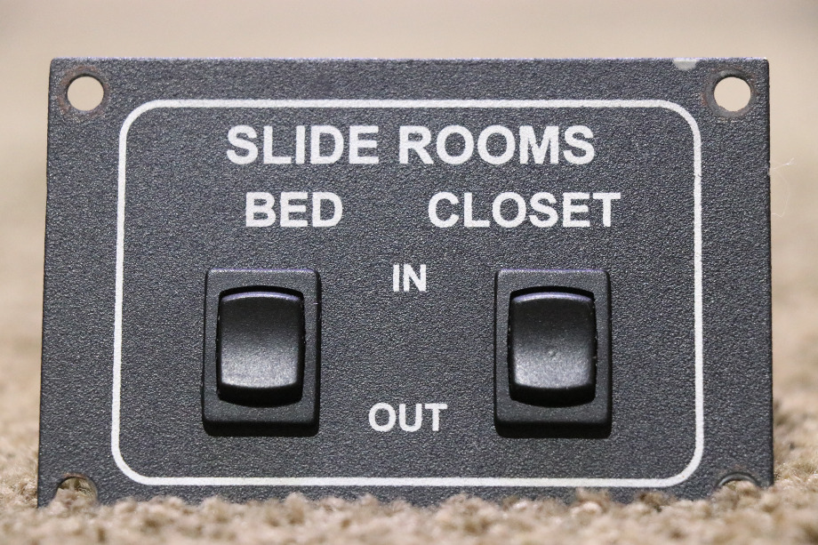 USED SLIDE ROOMS BED / CLOSET SWITCH PANEL MOTORHOME PARTS FOR SALE RV Components 