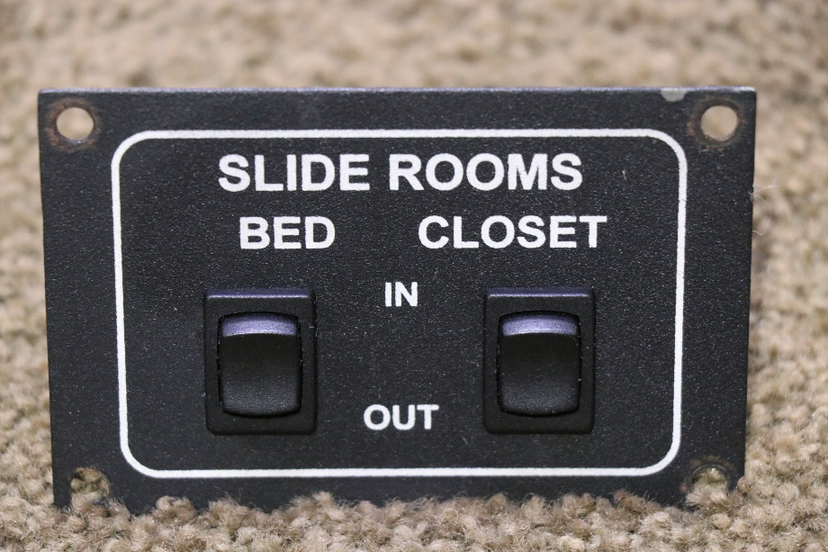 USED SLIDE ROOMS BED / CLOSET SWITCH PANEL MOTORHOME PARTS FOR SALE RV Components 
