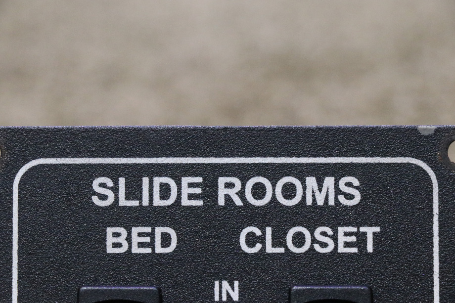 USED SLIDE ROOMS BED / CLOSET SWITCH PANEL MOTORHOME PARTS FOR SALE RV Components 
