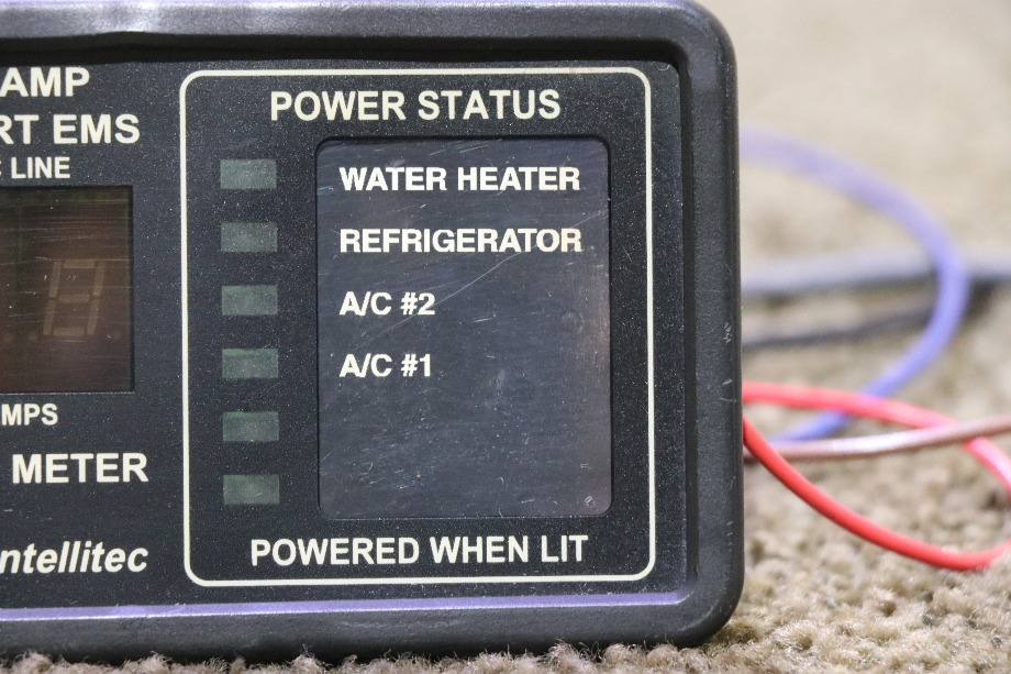 USED RV/MOTORHOME 50 AMP SMART EMS BY INTELLITEC DISPLAY PANEL FOR SALE RV Components 