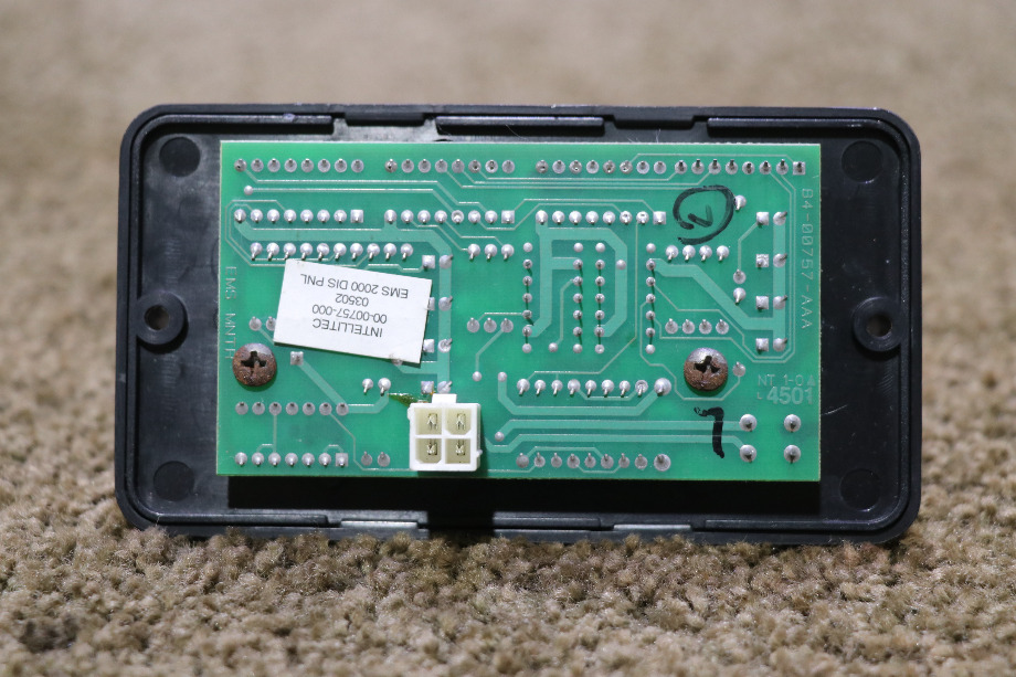 USED 00-00757-000 INTELLITEC POWERLINE EMS DISPLAY PANEL RV PARTS FOR SALE RV Components 