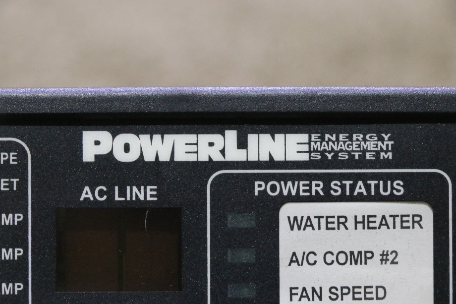 USED 00-00757-000 INTELLITEC POWERLINE EMS DISPLAY PANEL RV PARTS FOR SALE RV Components 