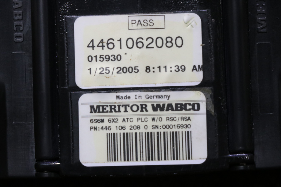 USED 4461062080 MERITOR WABCO ABS CONTROL BOARD RV PARTS FOR SALE RV Components 