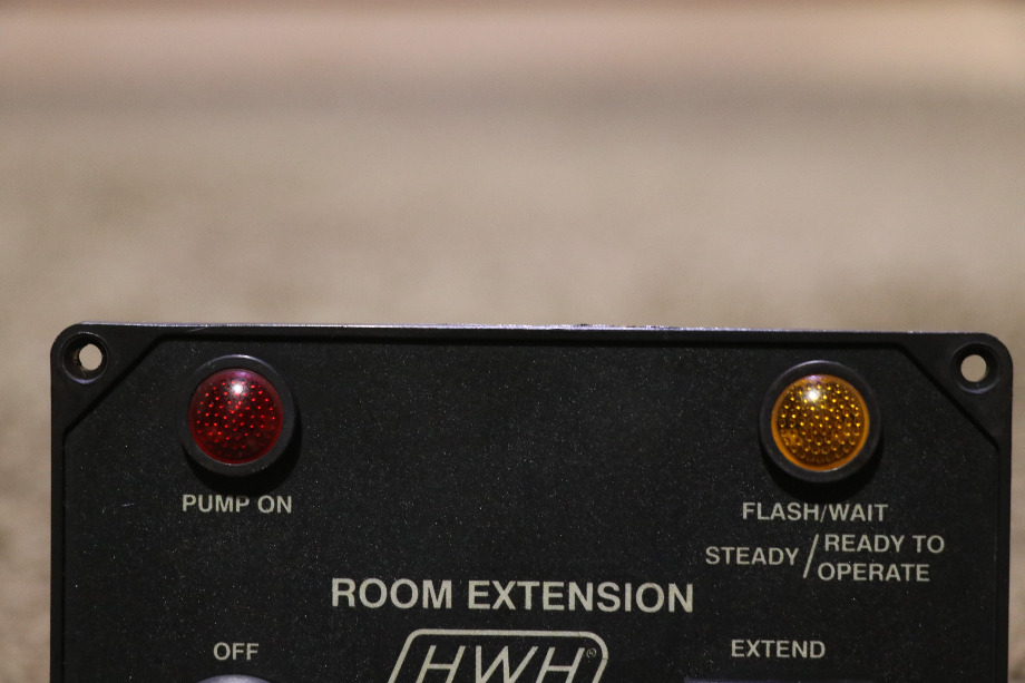 USED HWH ROOM EXTENSION KEY AND SWITCH PANEL MOTORHOME PARTS FOR SALE RV Components 
