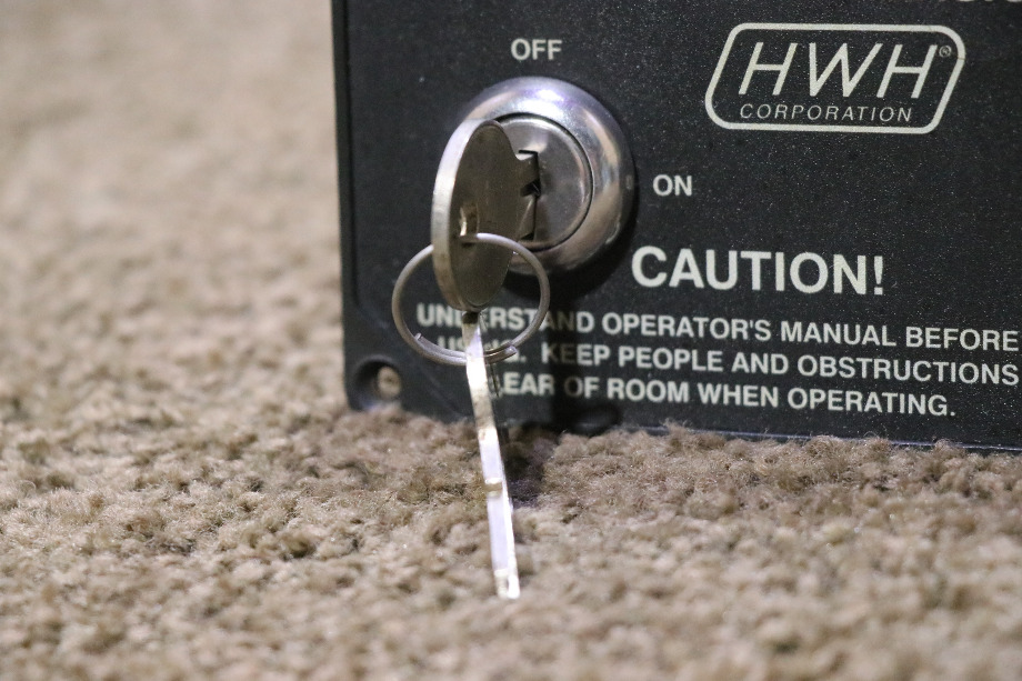 USED HWH ROOM EXTENSION KEY AND SWITCH PANEL MOTORHOME PARTS FOR SALE RV Components 