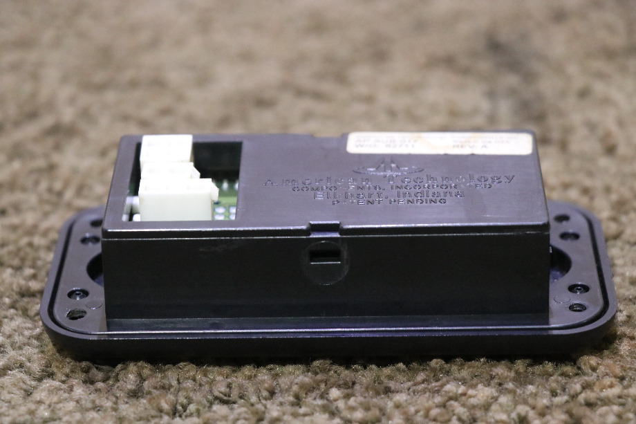 USED RV AP-SUB-017 AMERICAN TECHNOLOGY TEMPERATURE & COMPASS DISPLAY PANEL FOR SALE RV Components 