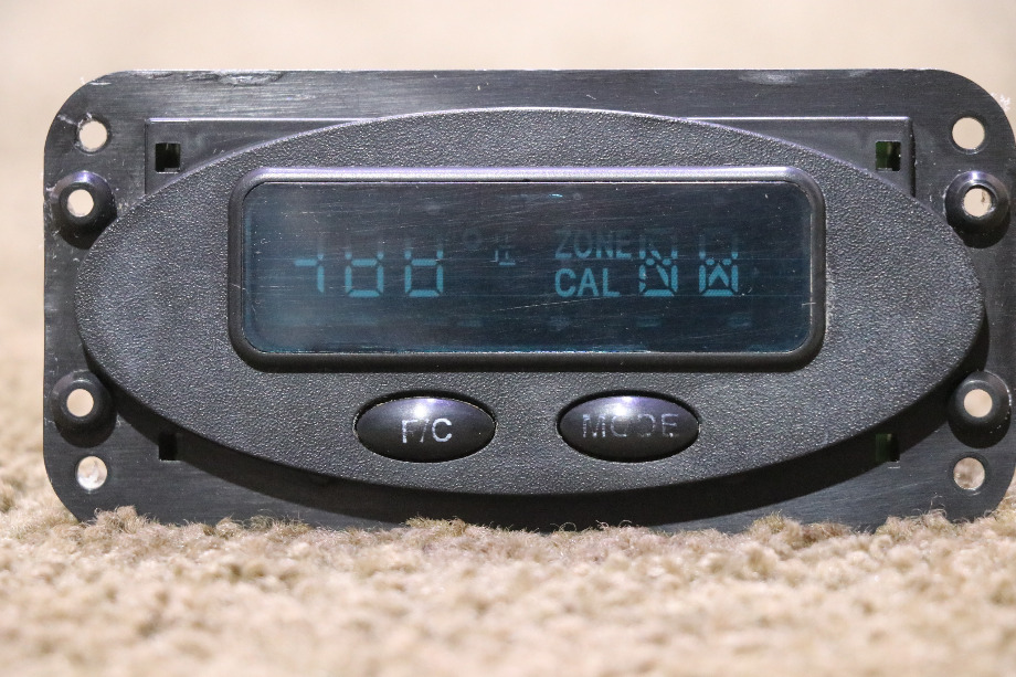USED AMERICAN TECHNOLOGY TEMPERATURE & COMPASS DISPLAY PANEL AP-SUB-017 RV/MOTORHOME PARTS FOR SALE RV Components 