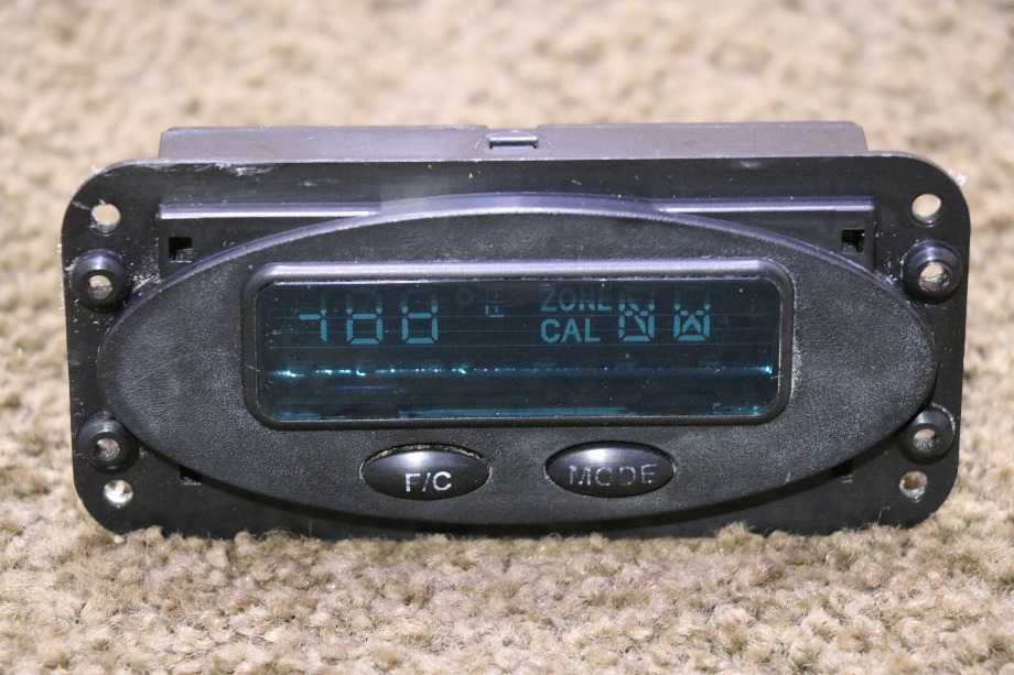 USED AMERICAN TECHNOLOGY TEMPERATURE & COMPASS DISPLAY PANEL AP-SUB-017 RV/MOTORHOME PARTS FOR SALE RV Components 