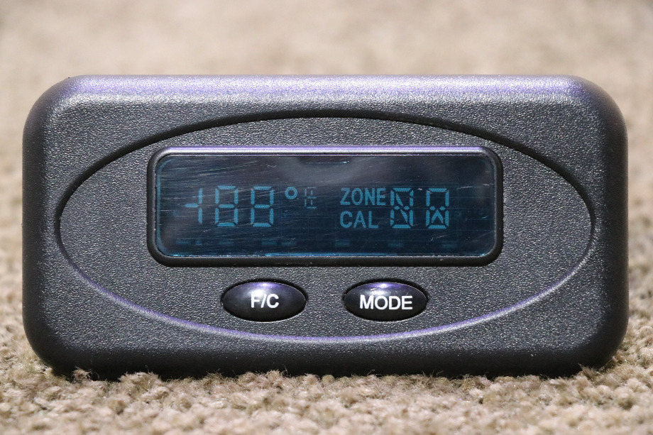 USED RV AT-COMP-01 AMERICAN TECHNOLOGY TEMPERATURE & COMPASS DISPLAY PANEL FOR SALE RV Components 