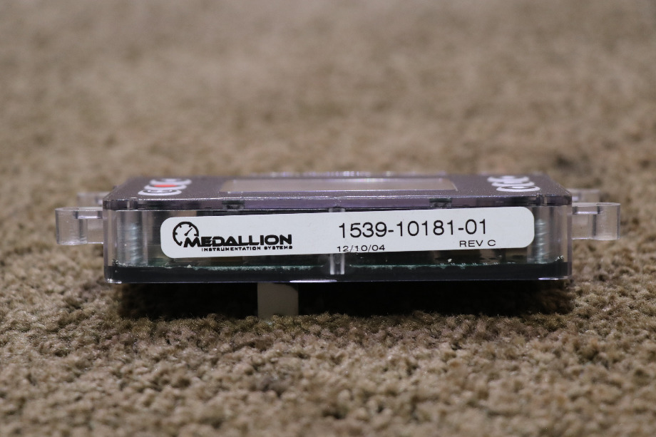 USED MOTORHOME MEDALLION 1539-10181-01 DASH DISPLAY PANEL FOR SALE RV Components 