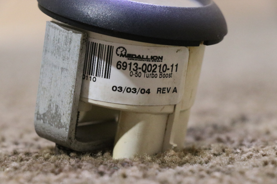USED FREIGHTLINER TURBO DASH GAUGE 6913-00210-11 RV/MOTORHOME PARTS FOR SALE RV Components 