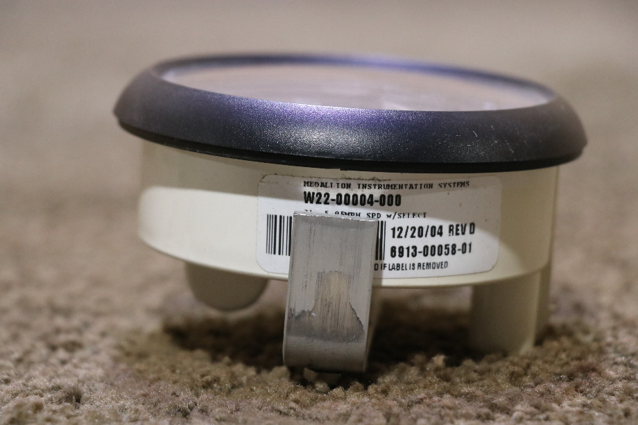 USED FREIGHTLINER W22-00004-000 SPEEDOMETER DASH GAUGE MOTORHOME PARTS FOR SALE RV Components 