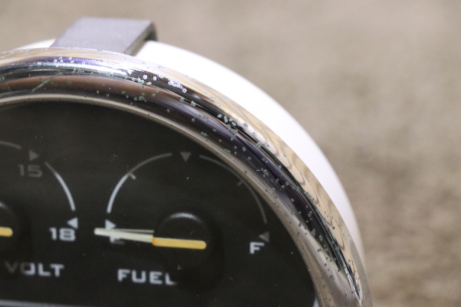 USED MOTORHOME SPARTAN 4 IN 1 00041345 VOLT / FUEL / FRONT / REAR DASH GAUGE FOR SALE RV Components 